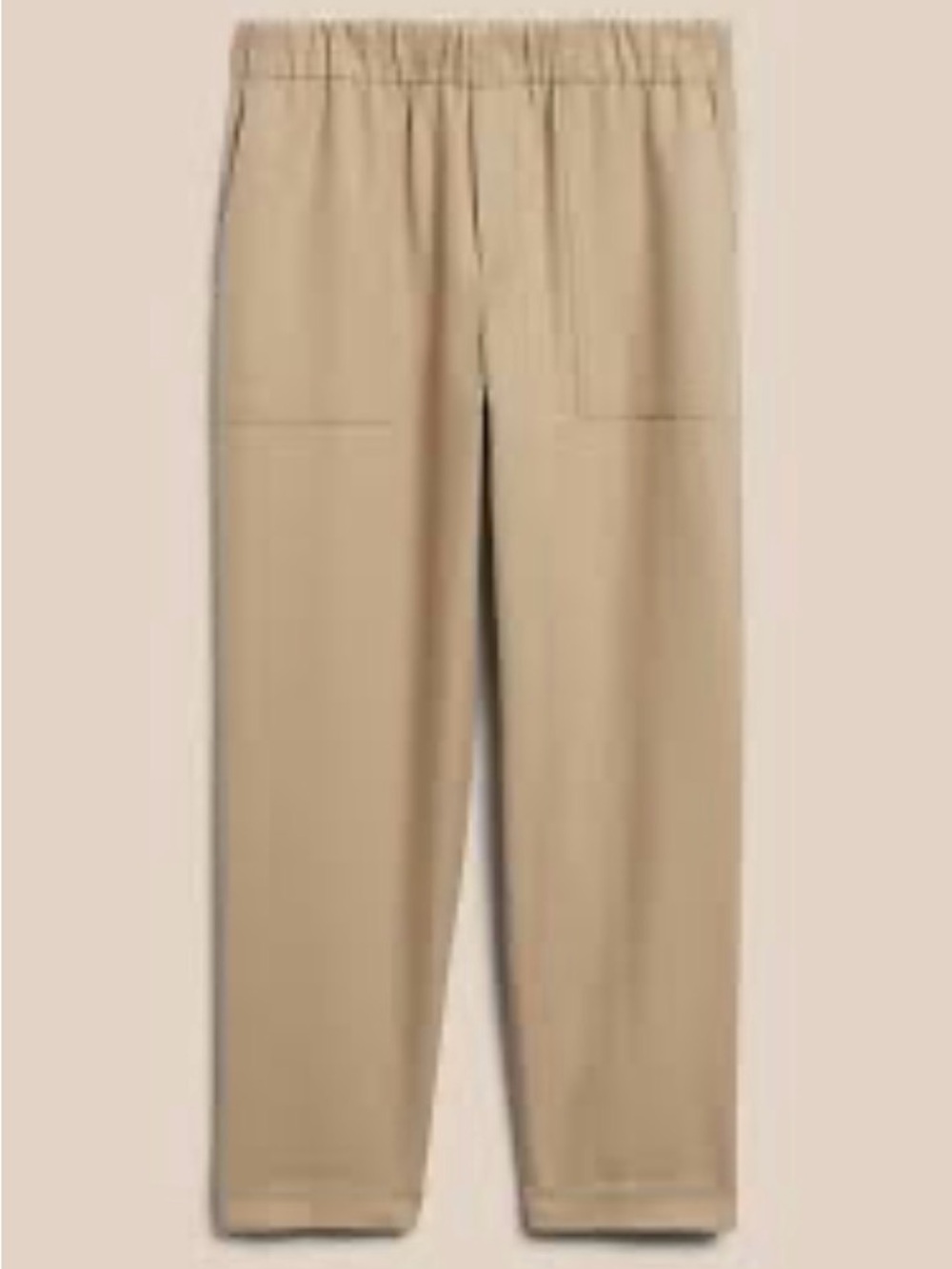 Banana Republic Pull On Linen Blend Beige Pants Size XL